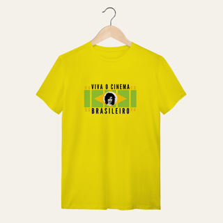 Nome do produto Camiseta Viva o Cinema Brasileiro: Arte e Cinema - VOZ ATIVA | Algodão 100% (Quality)