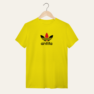 Nome do produto Camiseta Antifa Subversiva: Sátira Ativa - VOZ ATIVA | Algodão 100% (Quality)