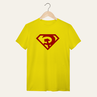 Nome do produto Camiseta Super-Homem Revolucionário: Sátira Ativa - VOZ ATIVA | Algodão 100% (Quality)