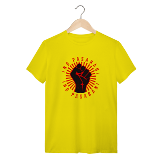 Nome do produto Camiseta ¡No Pasarán!: Luta e Resistência - VOZ ATIVA | Algodão 100% (Quality)