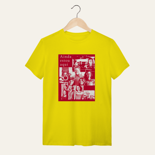 Nome do produto Camiseta Ainda Estou Aqui: Arte e Cinema - VOZ ATIVA | Algodão 100% (Quality)