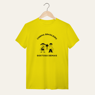 Nome do produto Camiseta Cinema Brasileiro Gostoso Demais: Arte e Cinema - VOZ ATIVA | Algodão 100% (Quality)