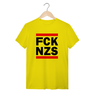 Nome do produto Camiseta FCK NZS: Luta e Resistência - VOZ ATIVA | Algodão 100% (Quality)