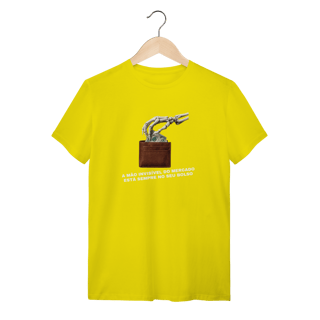 Nome do produto Camiseta Mão Invisível do Mercado: Sátira Ativa - VOZ ATIVA | Algodão 100% (Quality)