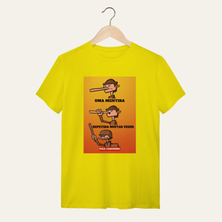 Nome do produto Camiseta Mentira e Fascismo - VOZ ATIVA | Algodão 100% (Quality)