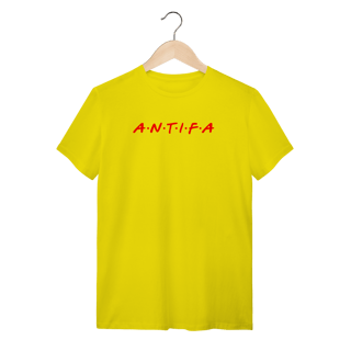 Nome do produto Camiseta Antifa:: Luta e Resistência - VOZ ATIVA | Algodão 100% (Quality)