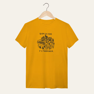 Nome do produto Camiseta Quem se Fode: Sátira Ativa - VOZ ATIVA | Algodão 100% (Quality)