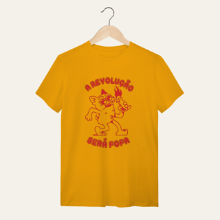 Nome do produto Camiseta Revolução Fofa: Sátira Ativa - VOZ ATIVA | Algodão 100% (Quality)