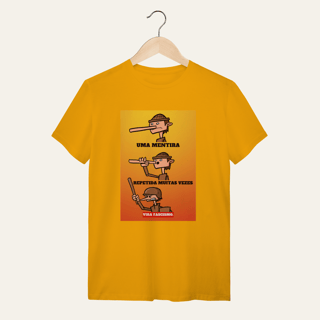 Nome do produto Camiseta Mentira e Fascismo - VOZ ATIVA | Algodão 100% (Quality)