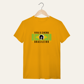 Nome do produto Camiseta Viva o Cinema Brasileiro: Arte e Cinema - VOZ ATIVA | Algodão 100% (Quality)