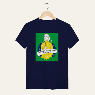 Nome do produto Camiseta A Gente Vai Sorrir Sim: Arte e Cinema - VOZ ATIVA | Algodão 100% (Quality)