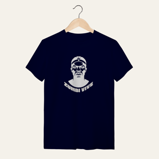 Nome do produto Camiseta Zumbi dos Palmares Vive - Voz Ativa | Algodão 100% (Quality)