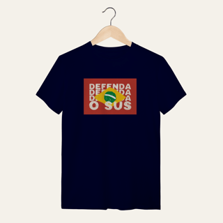 Nome do produto amiseta Defenda o SUS: Soberania e Saúde - VOZ ATIVA | Algodão 100% (Quality)