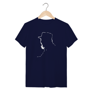 Nome do produto Camiseta Fidel Castro Silhueta: Heróis do Povo - VOZ ATIVA | Algodão 100% (Quality)