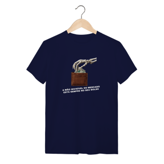 Nome do produto Camiseta Mão Invisível do Mercado: Sátira Ativa - VOZ ATIVA | Algodão 100% (Quality)