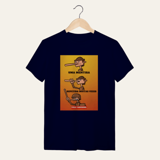 Nome do produto Camiseta Mentira e Fascismo - VOZ ATIVA | Algodão 100% (Quality)