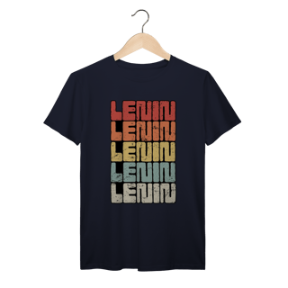 Nome do produto Camiseta Lenin Retrô: Heróis do Povo - VOZ ATIVA | Algodão 100% (Prime-Premium)