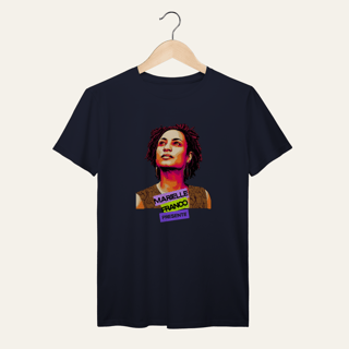 Nome do produto Camiseta Marielle Presente - Voz Ativa | Algodão 100% (Prime-Premium)