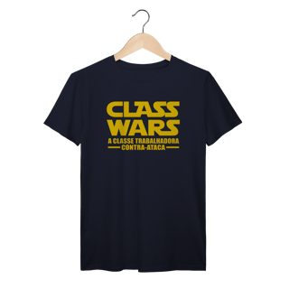 Nome do produto Camiseta Class Wars: Sátira Ativa - VOZ ATIVA | Algodão 100% (Prime-Premium)