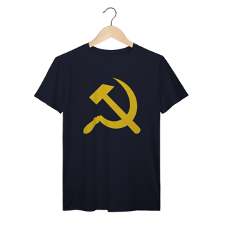 Nome do produto Camiseta Voz Ativa Foide e Martelo: Luta e Resistência- VOZ ATIVA | Algodão 100% (Prime-Premium)