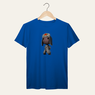 Nome do produto Camiseta Sackboy Revolucionário: Sátira Ativa - VOZ ATIVA | Algodão 100% (Prime-Premium)