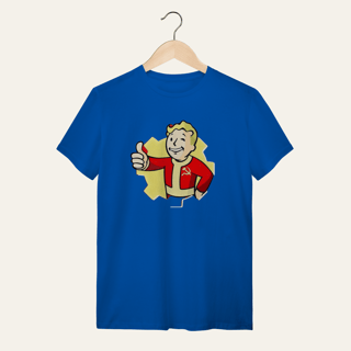 Nome do produto Camiseta Vault Boy Revolucionário: Sátira Ativa - VOZ ATIVA | Algodão 100% (Quality)