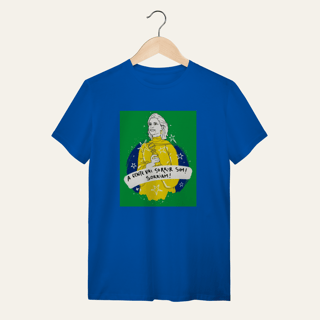 Nome do produto Camiseta A Gente Vai Sorrir Sim: Arte e Cinema - VOZ ATIVA | Algodão 100% (Quality)