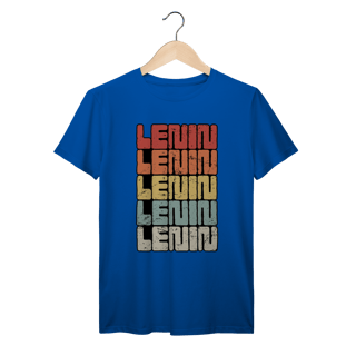 Nome do produto Camiseta Lenin Retrô: Heróis do Povo - VOZ ATIVA | Algodão 100% (Prime-Premium)