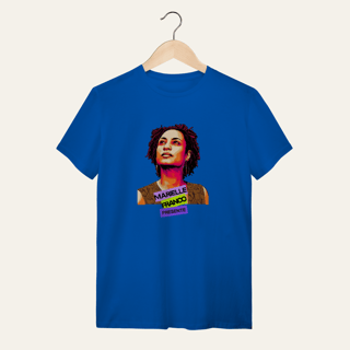Nome do produto Camiseta Marielle Presente - Voz Ativa | Algodão 100% (Quality)