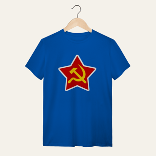 Nome do produto Camiseta Estrela Soberana: Unidade e Trabalho - VOZ ATIVA | Algodão 100% (Quality)