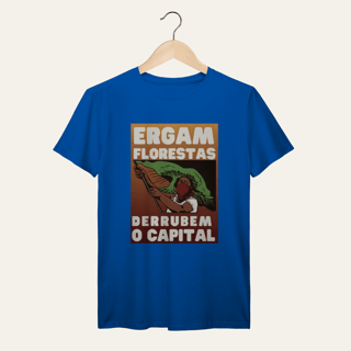 Nome do produto Camiseta Ergam Florestas: Terra e Natureza - VOZ ATIVA | Algodão 100% (Prime-Premium)