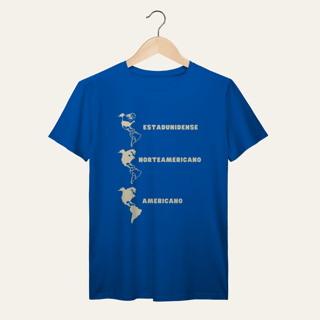 Nome do produto Camiseta Identidade Américas: Luta e Resistência - VOZ ATIVA | Algodão 100% (Prime-Premium)