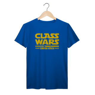 Nome do produto Camiseta Class Wars: Sátira Ativa - VOZ ATIVA | Algodão 100% (Prime-Premium)
