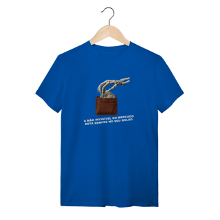 Nome do produto Camiseta Mão Invisível do Mercado: Sátira Ativa - VOZ ATIVA | Algodão 100% (Quality)