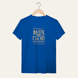 Nome do produto Camiseta O Amor é um Ato Revolucionário: Consciência e Afeto - VOZ ATIVA | Algodão 100% (Quality)