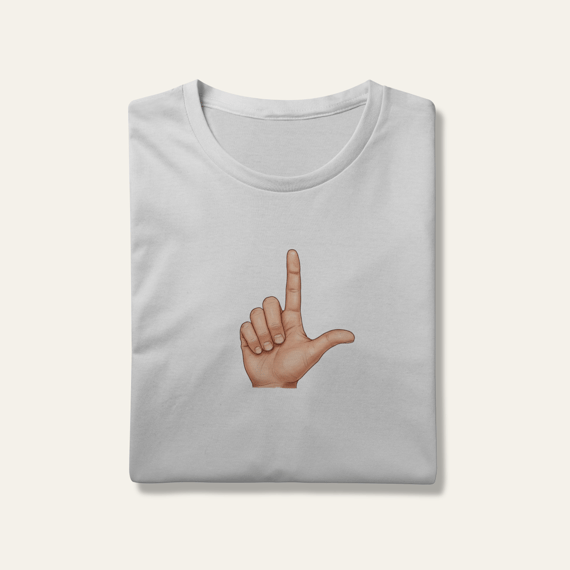 Camiseta Unissex 100% Algodão - Faz o L