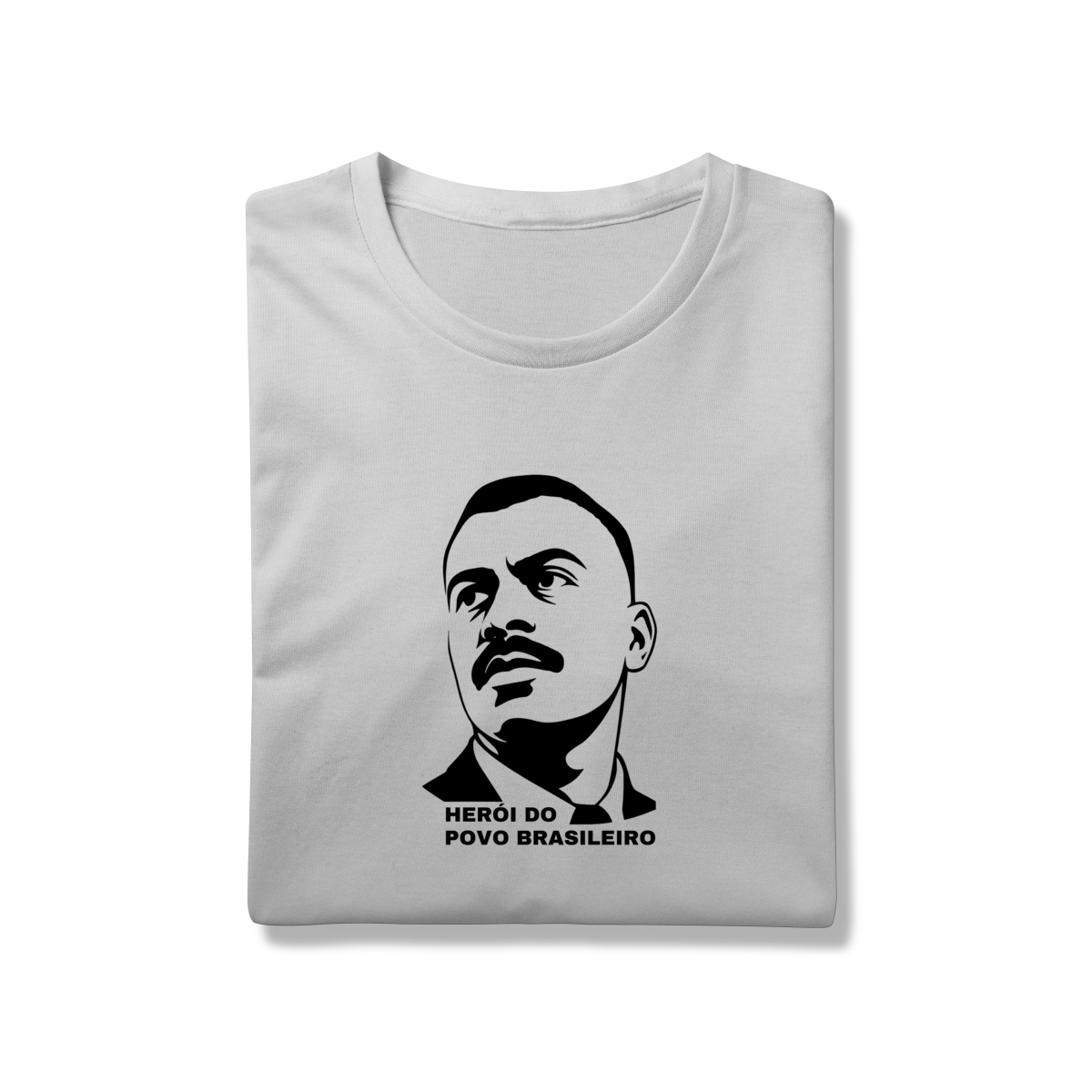 Nome do produto: Camiseta Carlos Marighella - Voz Ativa | Algodão 100% (Prime-Premium)