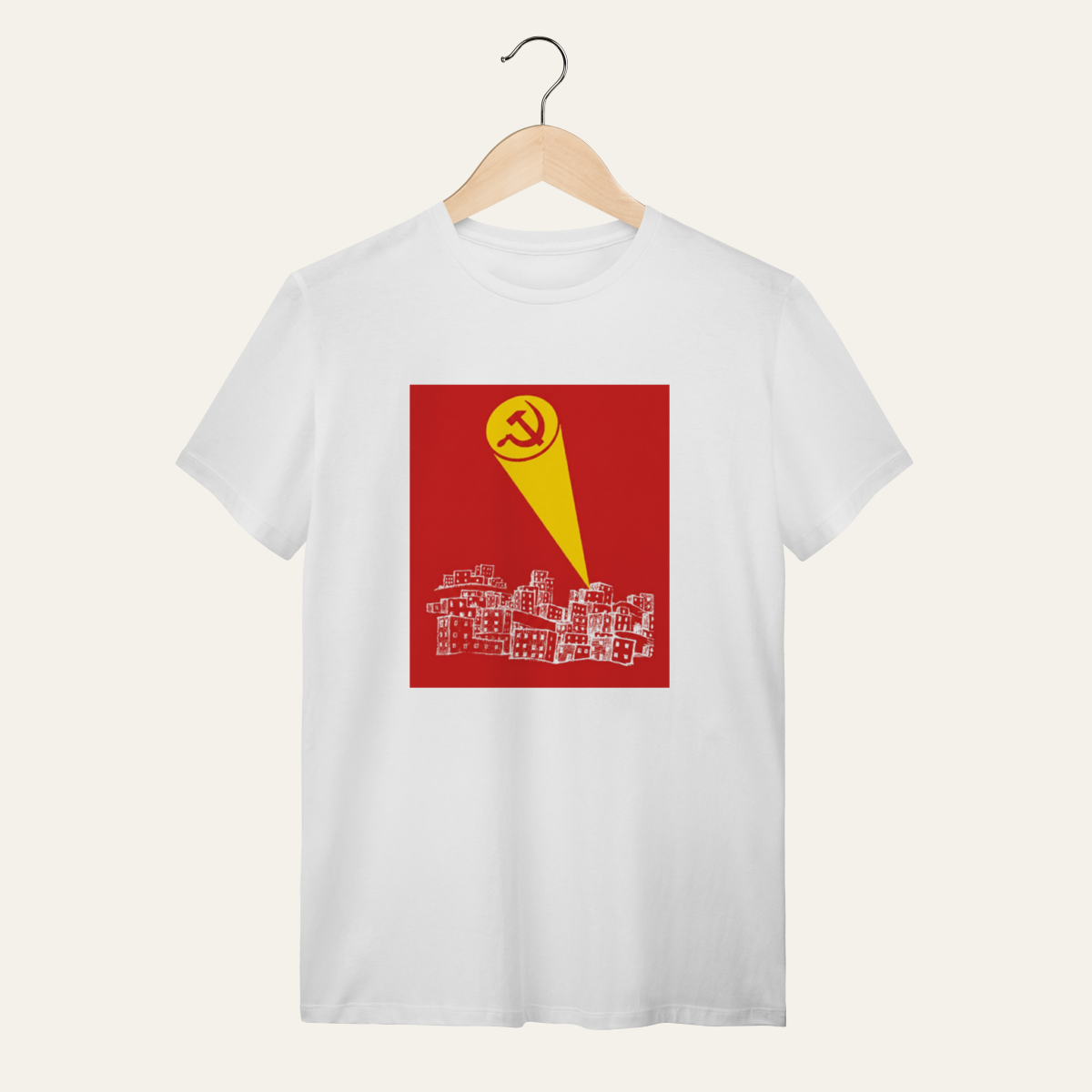 Nome do produto: Camiseta Sinal Popular - VOZ ATIVA | Algodão 100% (Quality)