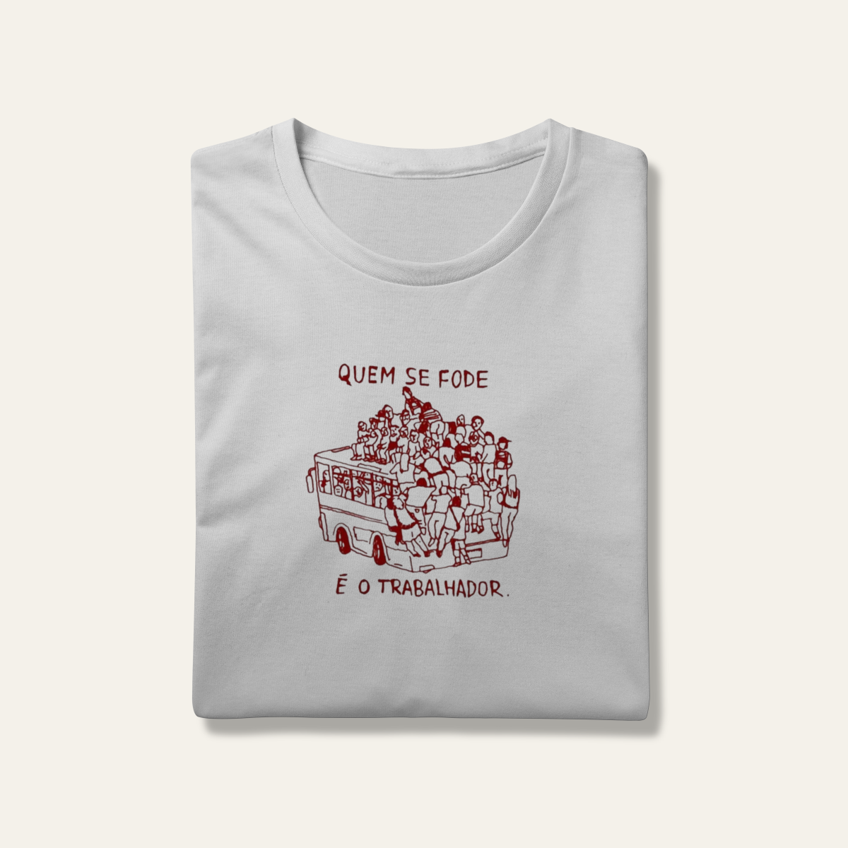 Nome do produto: Camiseta Quem se Fode: Sátira Ativa - VOZ ATIVA | Algodão 100% (Prime-Premium)