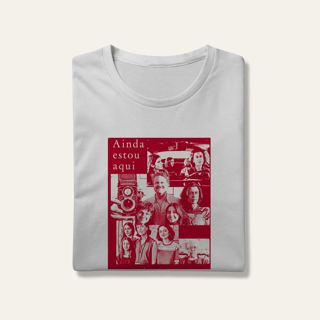 Camiseta Ainda Estou Aqui: Arte e Cinema - VOZ ATIVA | Algodão 100% (Prime-Premium)