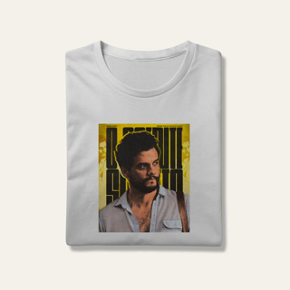 Nome do produto Camiseta O Agente Secreto: Wagner Moura - Arte e Cinema | Algodão 100% (Prime-Premium)