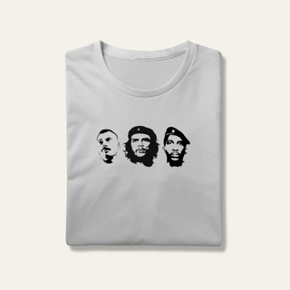 Nome do produto Camiseta Trindade Revolucionária: Heróis do Povo - VOZ ATIVA | Algodão 100% (Prime-Premium)