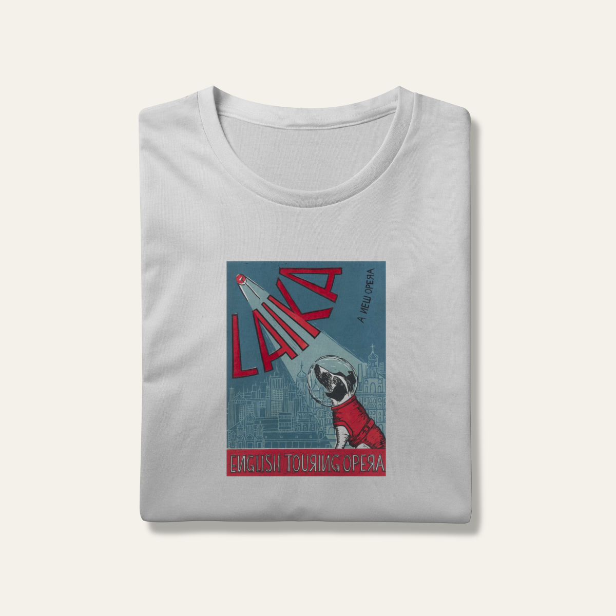 Nome do produto: Camiseta Laika: The Spacedog - Socialismo no Mundo | Algodão 100% (Prime-Premium)