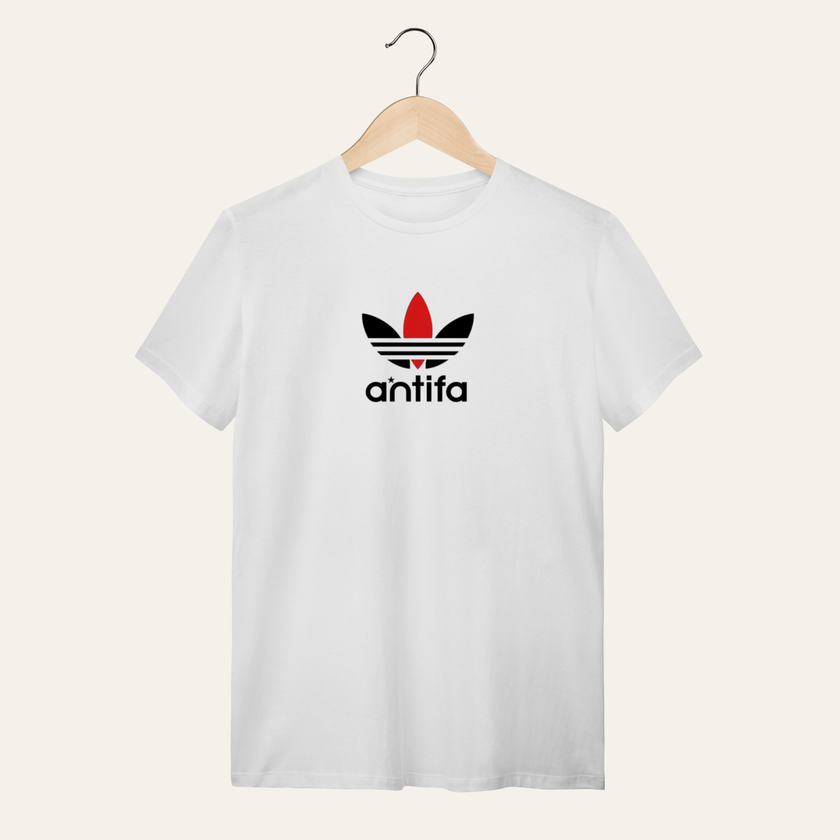 Nome do produto: Camiseta Antifa Subversiva: Sátira Ativa - VOZ ATIVA | Algodão 100% (Quality)