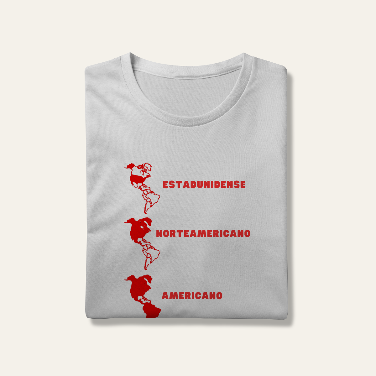 Nome do produto: Camiseta Identidade Américas: Luta e Resistência - VOZ ATIVA | Algodão 100% (Prime-Premium)