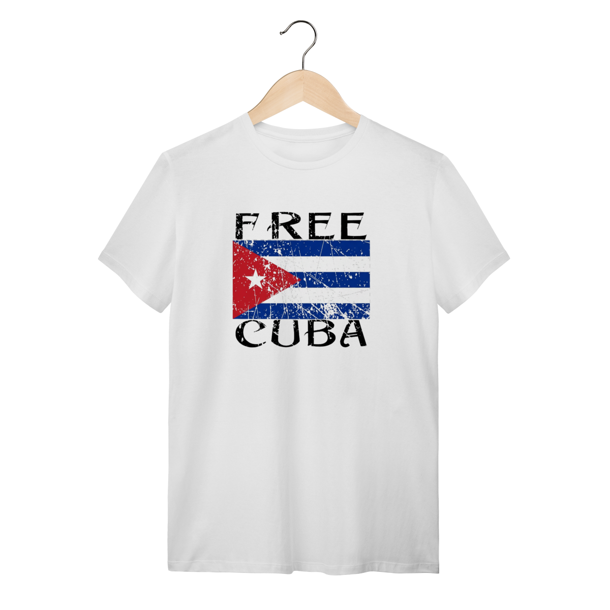 Camiseta Estrela de Cuba: Socialismo no Mundo - VOZ ATIVA | Algodão 100% (Quality)