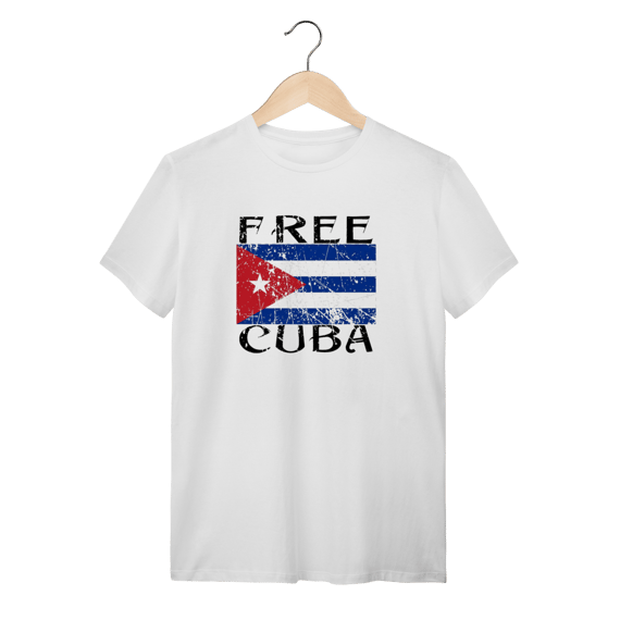 Camiseta Estrela de Cuba: Socialismo no Mundo - VOZ ATIVA | Algodão 100% (Quality)