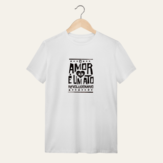 Nome do produto Camiseta O Amor é um Ato Revolucionário: Consciência e Afeto - VOZ ATIVA | Algodão 100% (Quality)