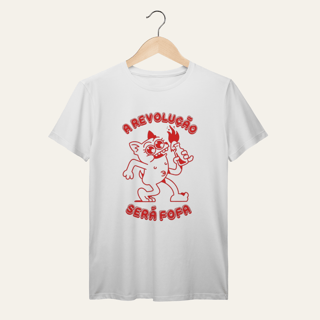 Nome do produto Camiseta Revolução Fofa: Sátira Ativa - VOZ ATIVA | Algodão 100% (Prime-Premium)