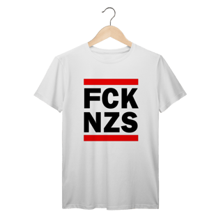Nome do produto Camiseta FCK NZS: Luta e Resistência - VOZ ATIVA | Algodão 100% (Prime-Premium)